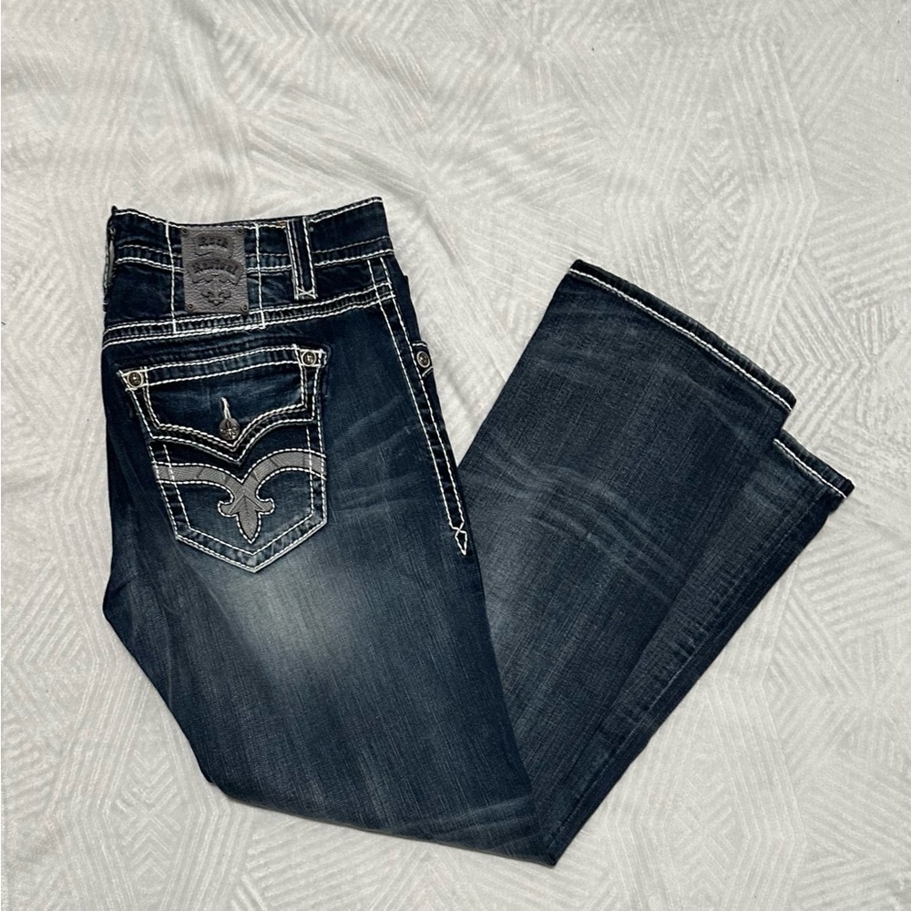 Men’s Rock Revival Tony Straight Jeans Size 42